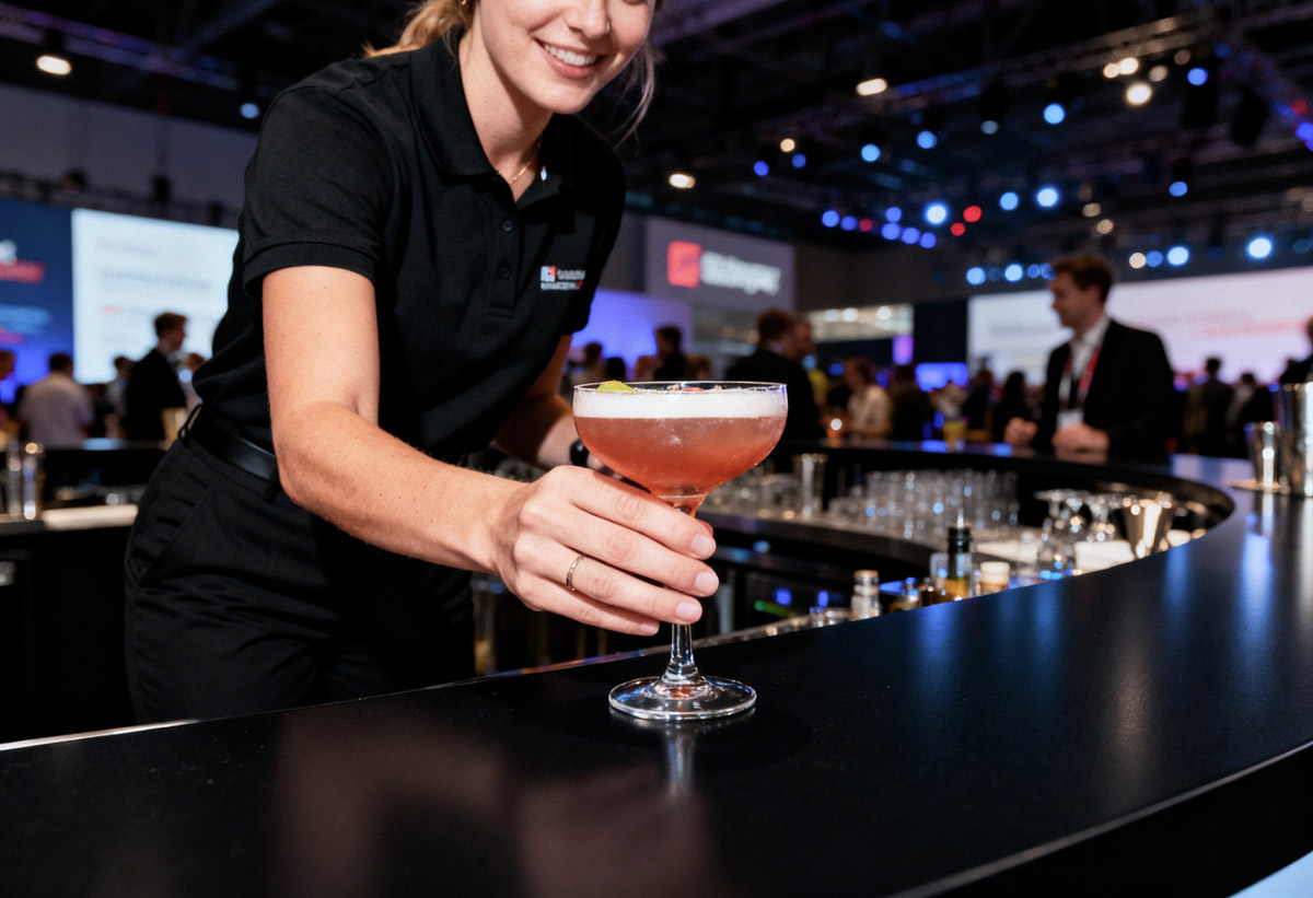 Getränke & Cocktails für Messestände